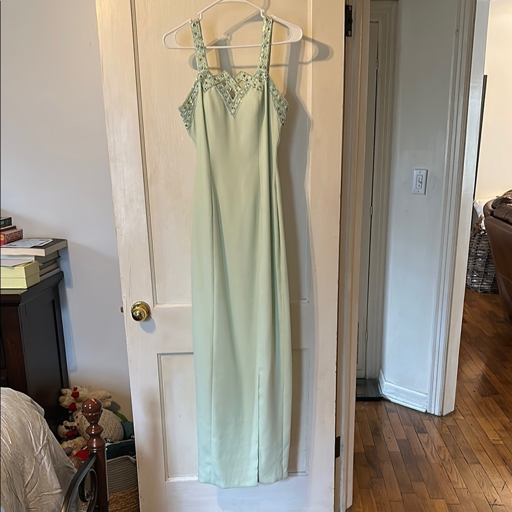 Vintage Alyce Mint Green Formal